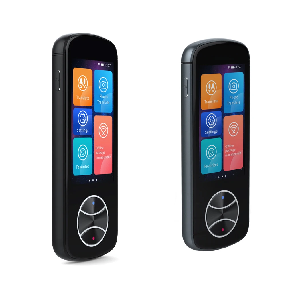 Language Translator V10 - Portable Voice Translation Device With Touch Screen Smart Voice Time
Language Translator V10 - Portable Voice Translation Device With Touch Screen Smart Voice Time