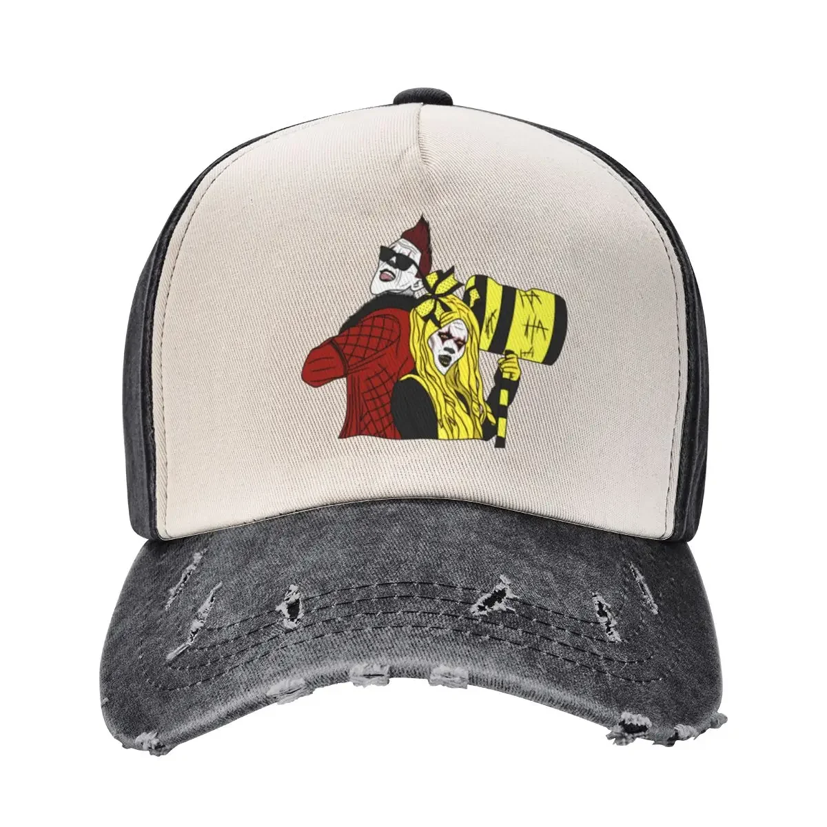 Bam Bam and Kweanie (White) Baseball Cap Fishing cap Gentleman Hat Snap Back Hat Boy Women's
Bam Bam and Kweanie (White) Baseball Cap Fishing cap Gentleman Hat Snap Back Hat Boy Women's