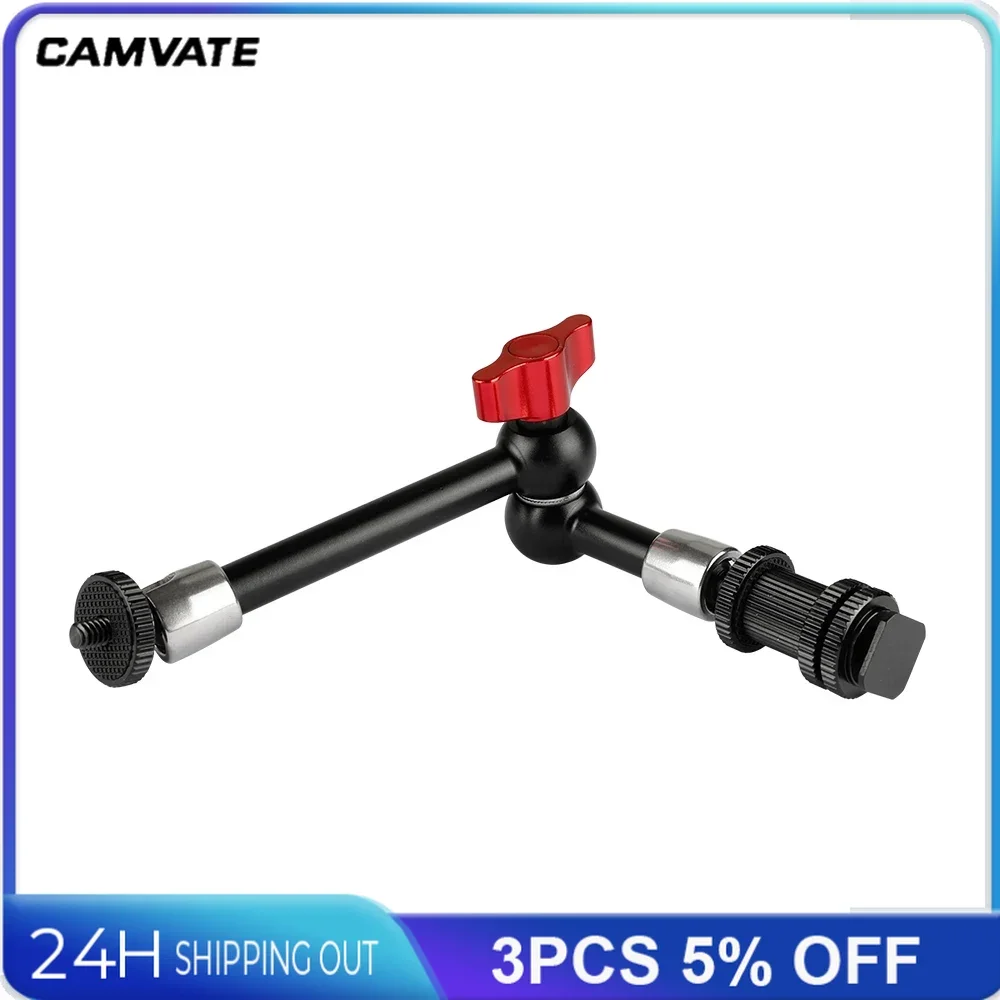 Рукоятка CAMVATE, 9 дюймов, шарнирная, с поворотной на 360 ° шаровой головкой и креплением для микрофона/монитора/вспышки/видесветильник/ЖК-дисплея
Рукоятка CAMVATE, 9 дюймов, шарнирная, с поворотной на 360 ° шаровой головкой и креплением для микрофона/монитора/вспышки/видесветильник/ЖК-дисплея