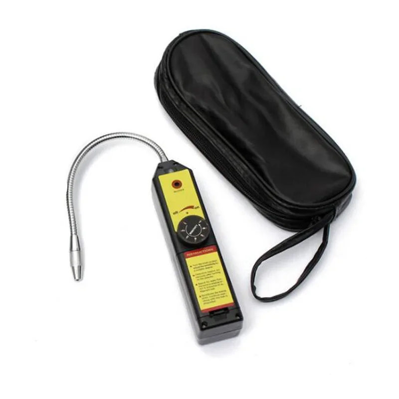 WJL-6000 Freon Leak Detector Halogen Leak Detector Refrigerant HVAC R22 R410A R134A R1234YF CFCs HCFCs HFCs Gas Detecter Tester
WJL-6000 Freon Leak Detector Halogen Leak Detector Refrigerant HVAC R22 R410A R134A R1234YF CFCs HCFCs HFCs Gas Detecter Tester
