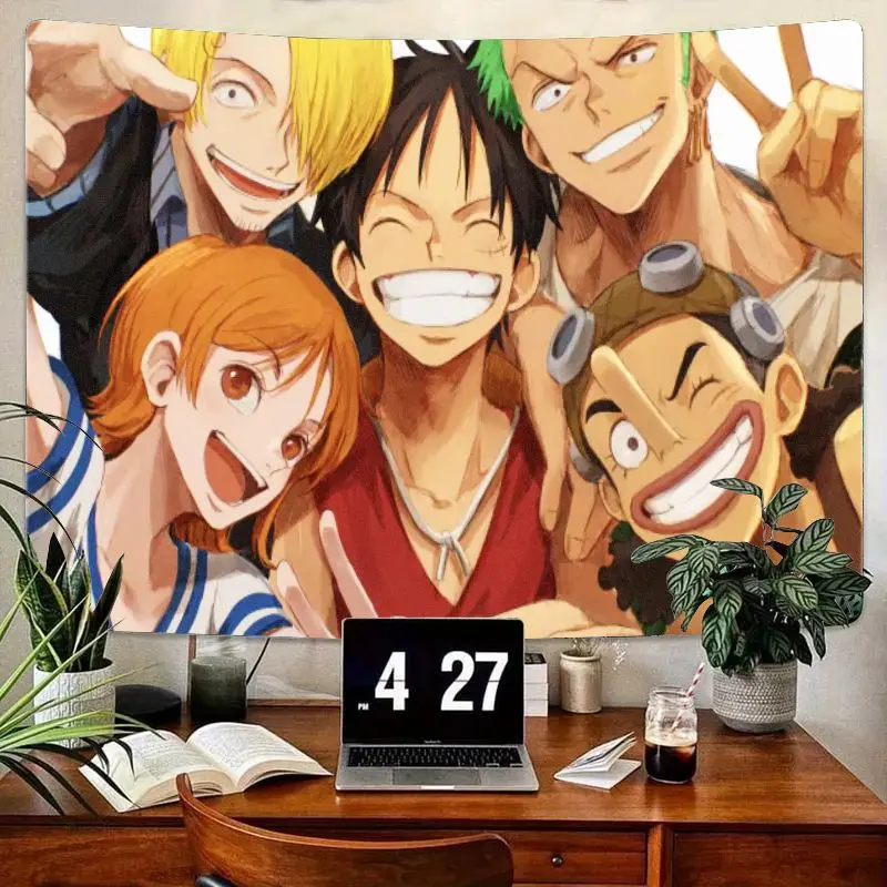 1 шт. цельный Луффи Нами Усопп Санджи Зоро аниме гобелен красочный персонаж гобелен настенное искусство для спальни Декор гостиной
1 шт. цельный Луффи Нами Усопп Санджи Зоро аниме гобелен красочный персонаж гобелен настенное искусство для спальни Декор гостиной