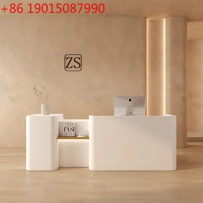 Luxurious Office Desk Professional Furniture Modern Luxury Barber Shop Counter Receptionist Front Spa Reception Service
Luxurious Office Desk Professional Furniture Modern Luxury Barber Shop Counter Receptionist Front Spa Reception Service