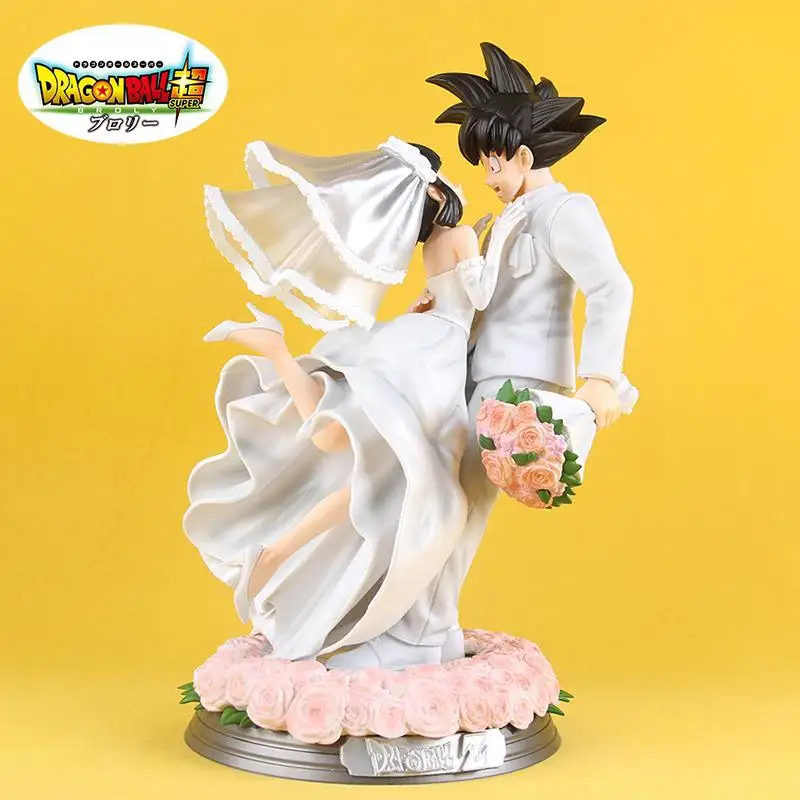 32cm New Anime Dragon Ball Action Figure Son Goku And Chichi Marry Wedding Ver Figurine Decorations Collectible Model Toys Gifts
32cm New Anime Dragon Ball Action Figure Son Goku And Chichi Marry Wedding Ver Figurine Decorations Collectible Model Toys Gifts