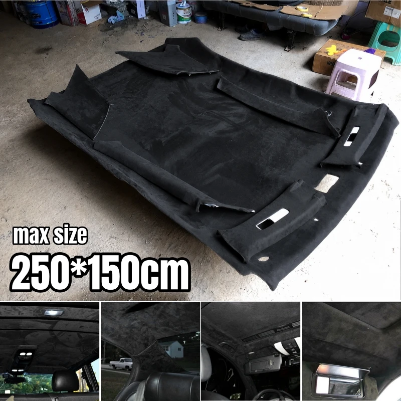 Large Size Suede Headliner Fabric Car Roof Repair Material Foam Backing Auto Interior Ceiling Upholstery Cloth DIY Restoration
Large Size Suede Headliner Fabric Car Roof Repair Material Foam Backing Auto Interior Ceiling Upholstery Cloth DIY Restoration