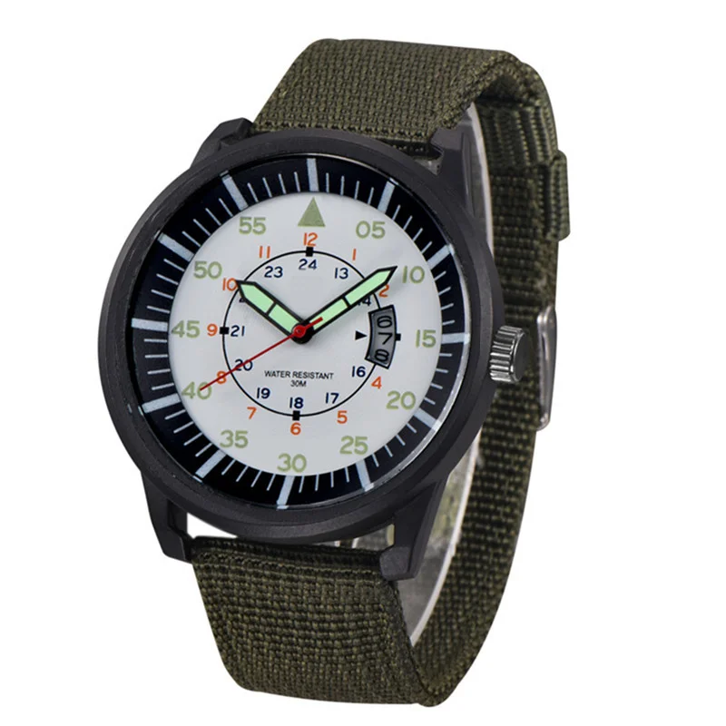 Watches Nylon Belt Material 50M Waterproof Business Men Quartz Watch Calendar Week Wristwatch Gifts Relogio Masculino
Watches Nylon Belt Material 50M Waterproof Business Men Quartz Watch Calendar Week Wristwatch Gifts Relogio Masculino