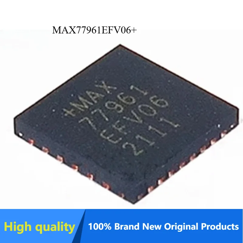1/5PCS 100%New Original MAX77961EFV06+ MAX77961EFV06 MAX 77961 EFV06 Power Management Chip SMD FC2QFN-30 Chipset
1/5PCS 100%New Original MAX77961EFV06+ MAX77961EFV06 MAX 77961 EFV06 Power Management Chip SMD FC2QFN-30 Chipset