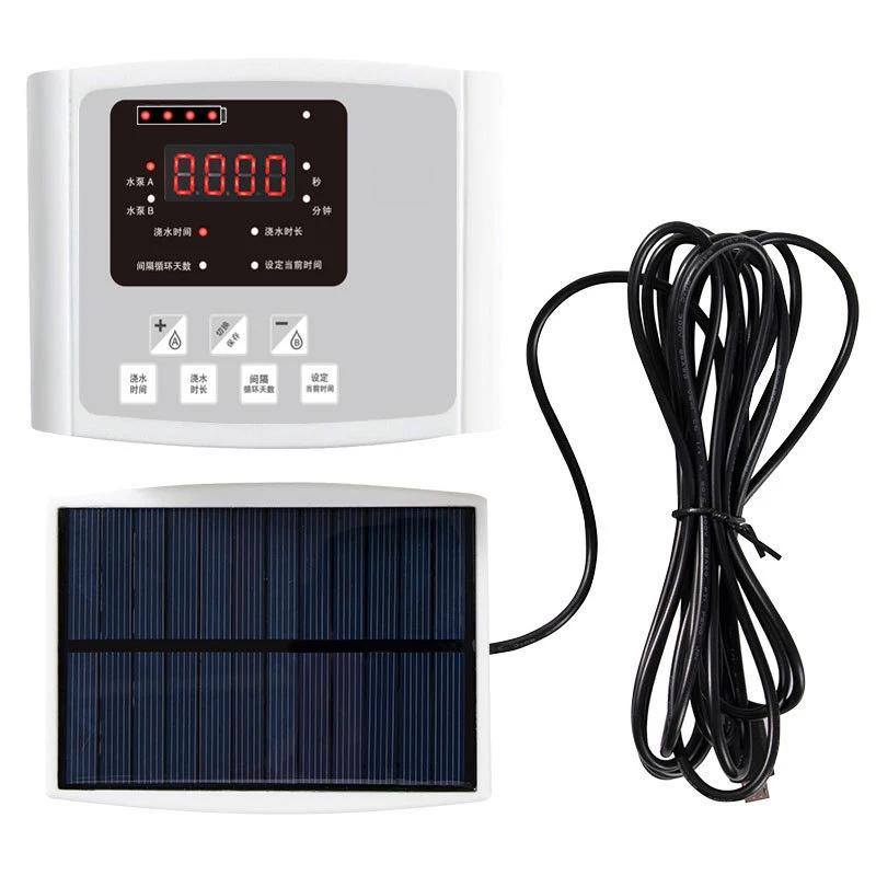 Garden Drip Irrigation Device Automatic Watering Controller Timer System Intelligent Solar Energy Water Pump For Plants
Garden Drip Irrigation Device Automatic Watering Controller Timer System Intelligent Solar Energy Water Pump For Plants