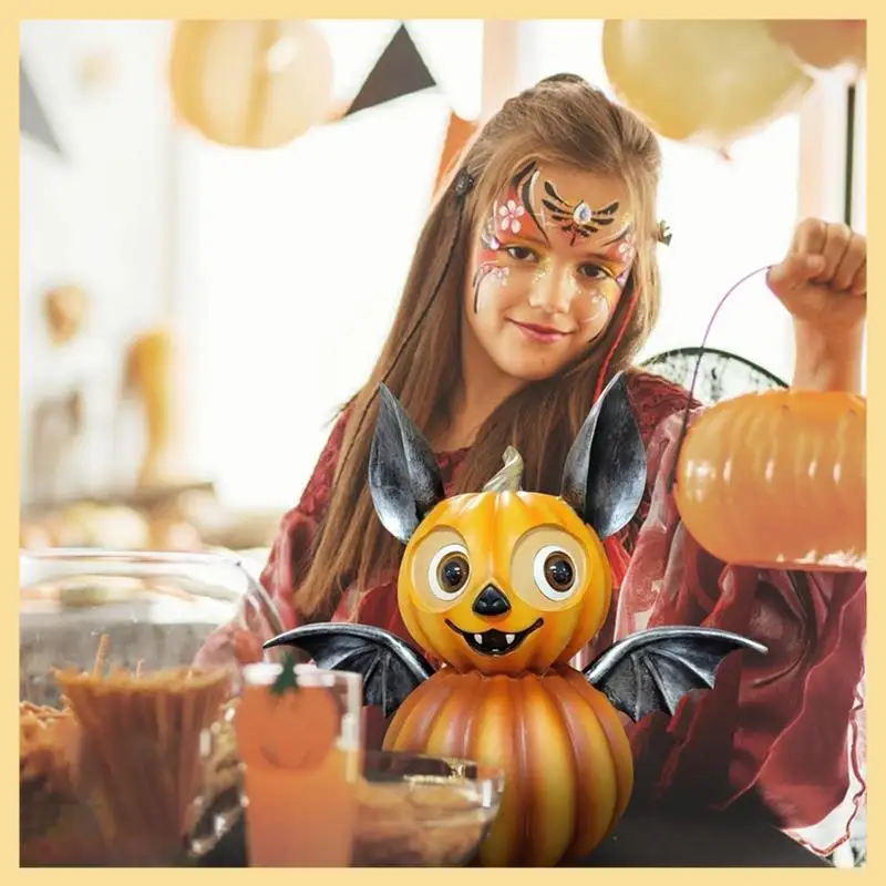 Украшение на Хэллоуин, статуя тыквы, милая летучая мышь, статуя тыквы, украшение из смолы, украшение для сцены
Украшение на Хэллоуин, статуя тыквы, милая летучая мышь, статуя тыквы, украшение из смолы, украшение для сцены