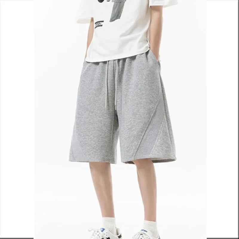 Oversized Loose Shorts Men's Patchwork Casual Wide-legged Trendy Sweatpants Basketball Sports Simple Versatile Straight Pants
Oversized Loose Shorts Men's Patchwork Casual Wide-legged Trendy Sweatpants Basketball Sports Simple Versatile Straight Pants