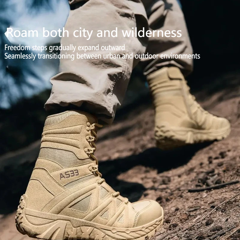 Men's High-top Boots Seamlessly Blend Style Functionality Featuring Slip-resistant Soles To Add A Unique Charm To Your Outfit
Men's High-top Boots Seamlessly Blend Style Functionality Featuring Slip-resistant Soles To Add A Unique Charm To Your Outfit