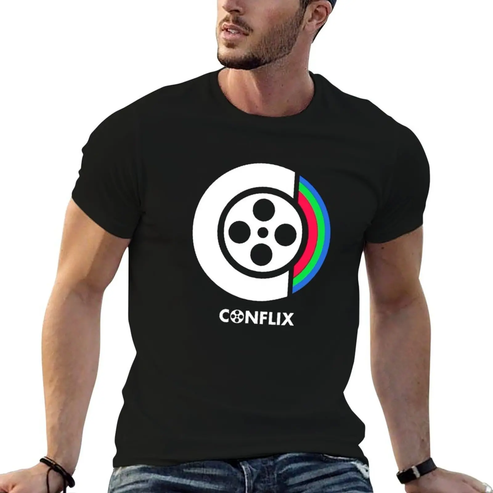Conflix White Colour Reel T-Shirt t shirts cotton 100% t shirts for man cotton funny man t shirt graphic T-shirt
Conflix White Colour Reel T-Shirt t shirts cotton 100% t shirts for man cotton funny man t shirt graphic T-shirt