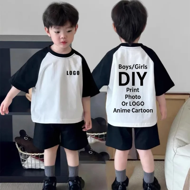 Boys Girls Clothes Custom T-shirt 100%Cotton Tops Children's Birthday Gifts DIY Customize Your Favorite Cartoon Characters Photo
Boys Girls Clothes Custom T-shirt 100%Cotton Tops Children's Birthday Gifts DIY Customize Your Favorite Cartoon Characters Photo