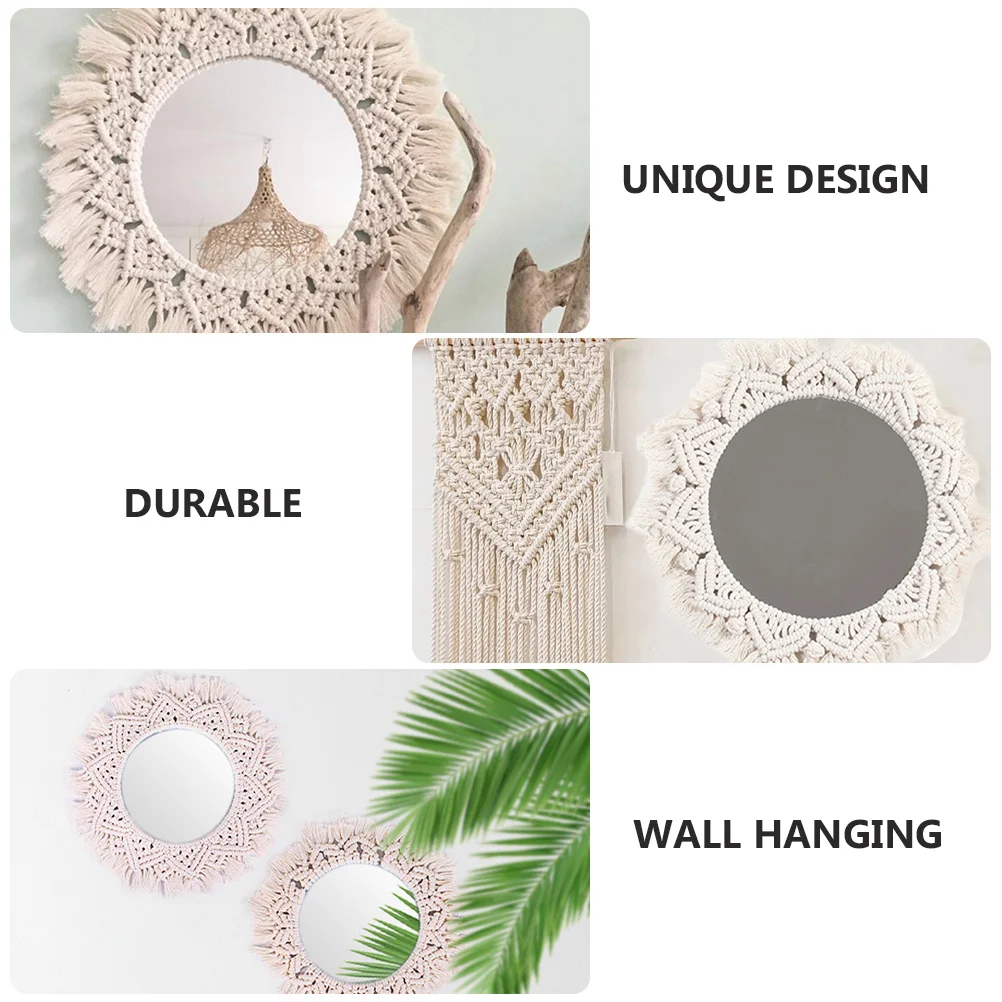 Wall Hanging Mirror Tapestry Decorative Creative Simple Makeup Mirror Vertical Design for Bedroom Living Room Office
Wall Hanging Mirror Tapestry Decorative Creative Simple Makeup Mirror Vertical Design for Bedroom Living Room Office