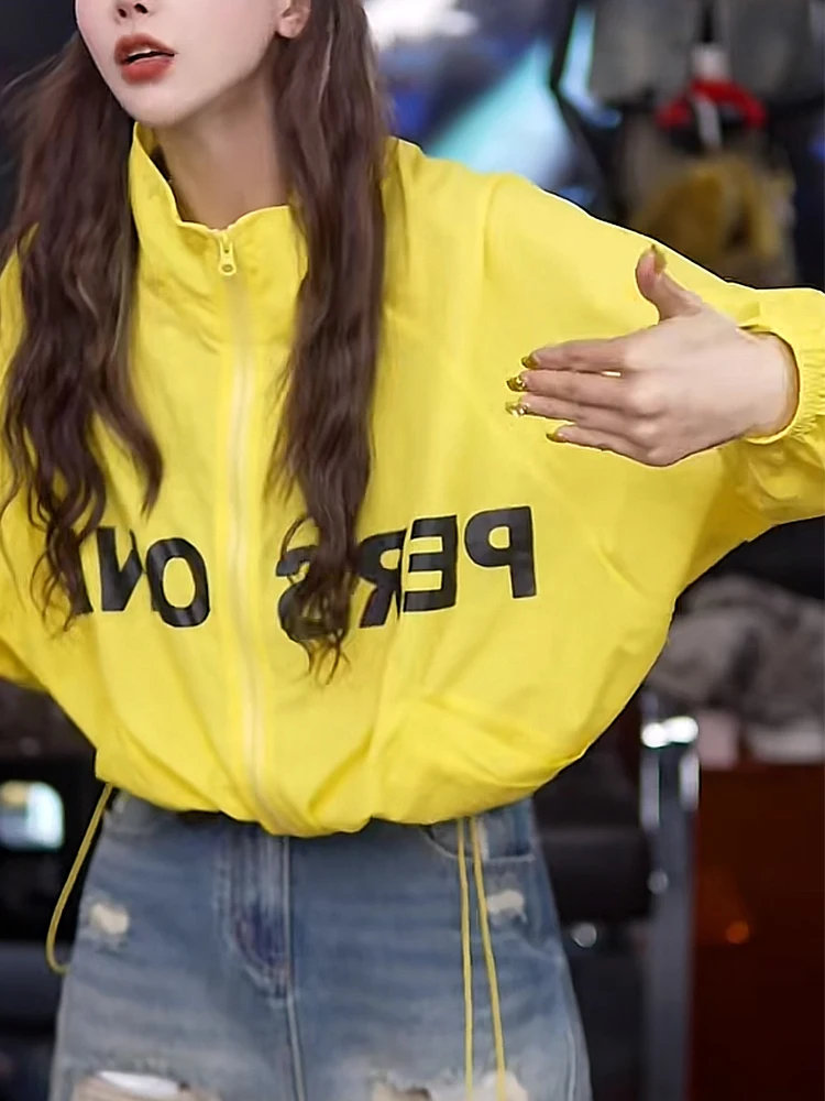 Outdoor ort Zipper Sun Protection Jaet Women's Summer Thin American Sle Stand Collar Breathable Sun Protection Clothing
Outdoor ort Zipper Sun Protection Jaet Women's Summer Thin American Sle Stand Collar Breathable Sun Protection Clothing