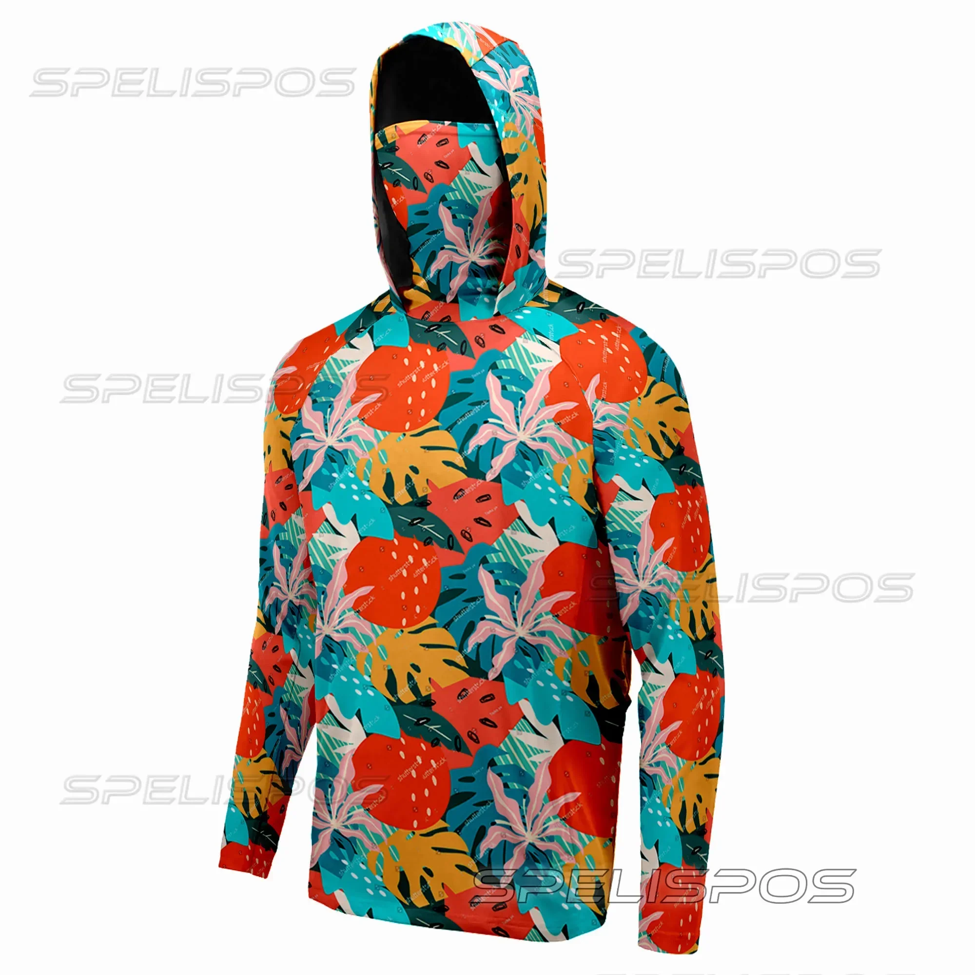Outdoor Summer Hooded Fishing Shirt Mask Sun Protection Breathable Long Sleeve Tops Men's Quick Drying Fishing Clothes
Outdoor Summer Hooded Fishing Shirt Mask Sun Protection Breathable Long Sleeve Tops Men's Quick Drying Fishing Clothes