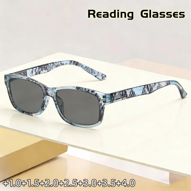 Floral-print Reading Sunglasses Ultra Light Anti Ultraviolet Anti Blue Light Glasses Luxury with Simplicity Eyewear +1.0 TO +4.0
Floral-print Reading Sunglasses Ultra Light Anti Ultraviolet Anti Blue Light Glasses Luxury with Simplicity Eyewear +1.0 TO +4.0