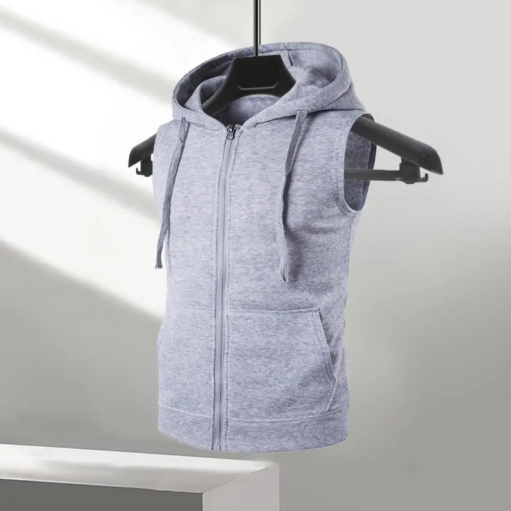 Men Hooded Vest Jacket Men's Hooded Sleeveless Zipper Vest with Pockets Summer Waistcoat Coat for Outdoor Activities Casual Wear
Men Hooded Vest Jacket Men's Hooded Sleeveless Zipper Vest with Pockets Summer Waistcoat Coat for Outdoor Activities Casual Wear