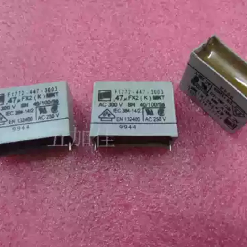 10-100pcs IEC384-14/2 F1772-447-3003 300V0.47UF X2 SH MKT German film capacitor
10-100pcs IEC384-14/2 F1772-447-3003 300V0.47UF X2 SH MKT German film capacitor