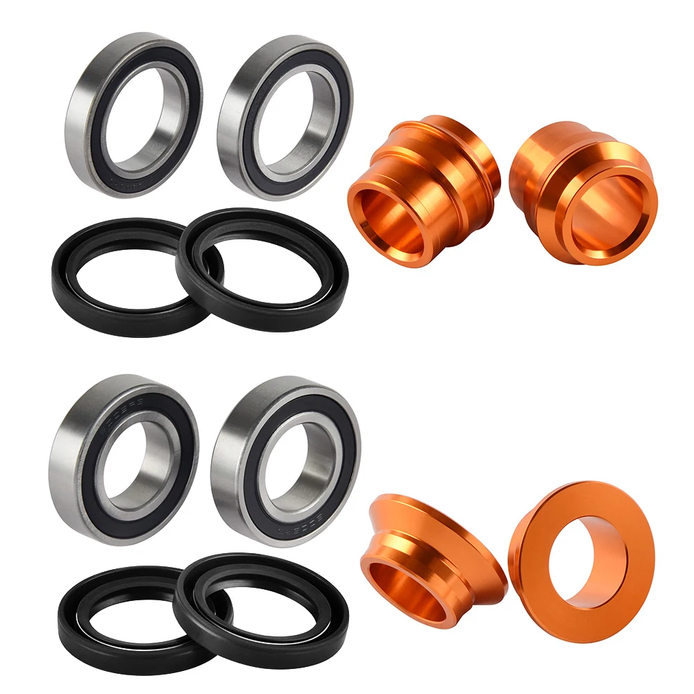 NICECNC Motorcycle Front Rear Wheel Spacers Bearings Seals Kit For KTM SX 125 SX-F 450 SX 250 SXF 250 SX 350 SXF 350 2017-2022
NICECNC Motorcycle Front Rear Wheel Spacers Bearings Seals Kit For KTM SX 125 SX-F 450 SX 250 SXF 250 SX 350 SXF 350 2017-2022