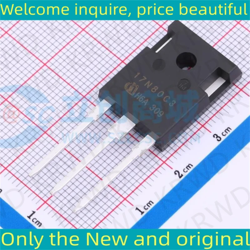 5PCS 17N80C3 New and Original IC Chip TO-247-3 SPW17N80C3FKSA1 SPW17N80C3FK SPW17N80C3
5PCS 17N80C3 New and Original IC Chip TO-247-3 SPW17N80C3FKSA1 SPW17N80C3FK SPW17N80C3