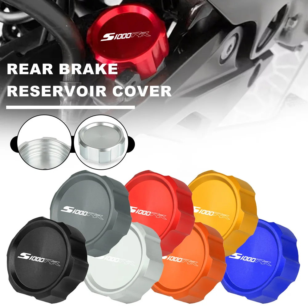 For BMW S1000RR S1000R R S1000XR S1000 RR XR 2009-2019 2010 2011 Motorcycle Accessories CNC Rear Brake Fluid Reservoir Cover Cap
For BMW S1000RR S1000R R S1000XR S1000 RR XR 2009-2019 2010 2011 Motorcycle Accessories CNC Rear Brake Fluid Reservoir Cover Cap