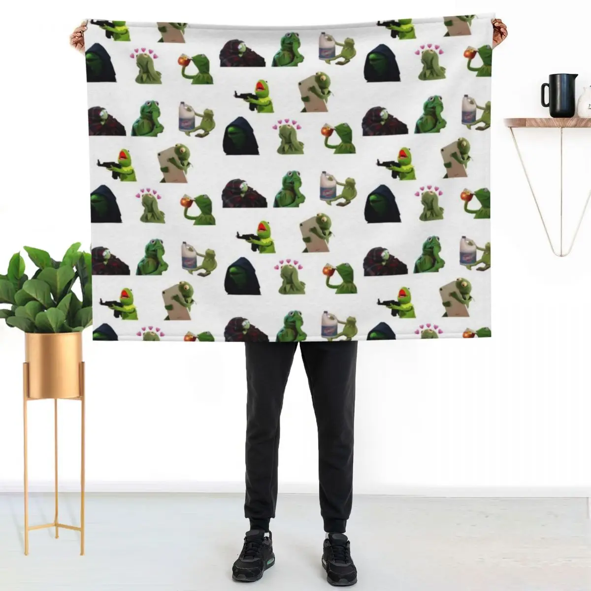 Kermit meme sticker pack Throw Blanket Easy Care Comfortable Blanket for Couch
Kermit meme sticker pack Throw Blanket Easy Care Comfortable Blanket for Couch