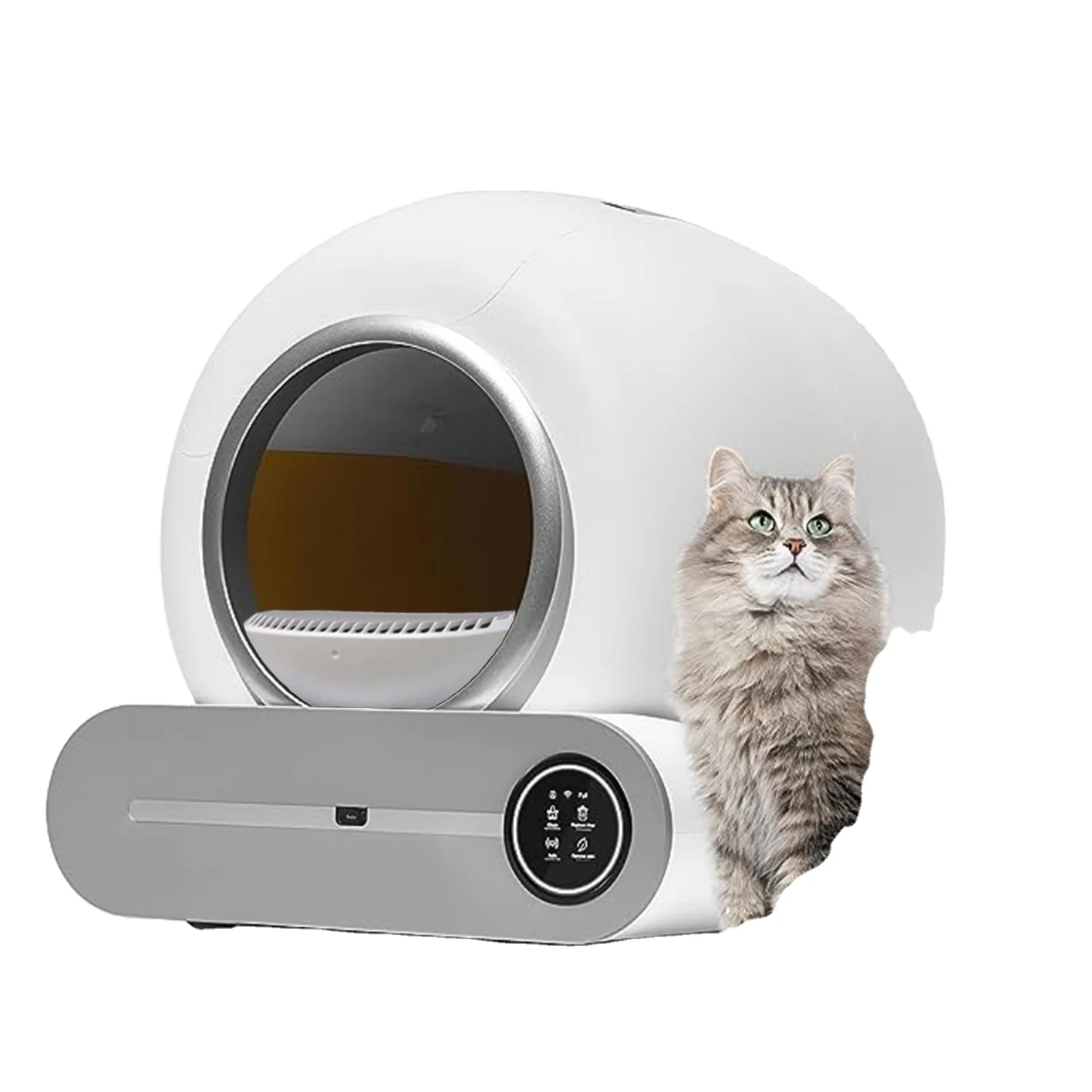 2025 New Wn Self-Cleaning Cat Litter Box Automatic Cat Litter Cleaning Robot with 9L Large Capacity APP Control for Multiple Cat
2025 New Wn Self-Cleaning Cat Litter Box Automatic Cat Litter Cleaning Robot with 9L Large Capacity APP Control for Multiple Cat