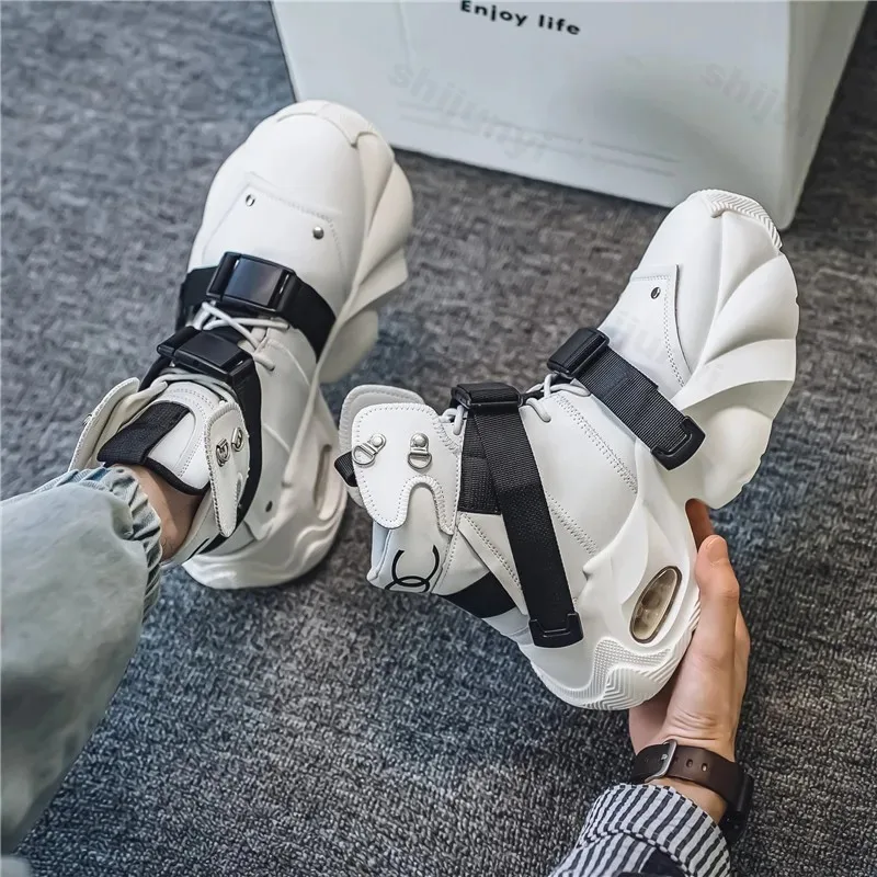 Мужские ботильоны, осень 2023, удобная противоскользящая уличная спортивная обувь на толстой подошве, модная повседневная обувь на платформе, Zapatillas
Мужские ботильоны, осень 2023, удобная противоскользящая уличная спортивная обувь на толстой подошве, модная повседневная обувь на платформе, Zapatillas