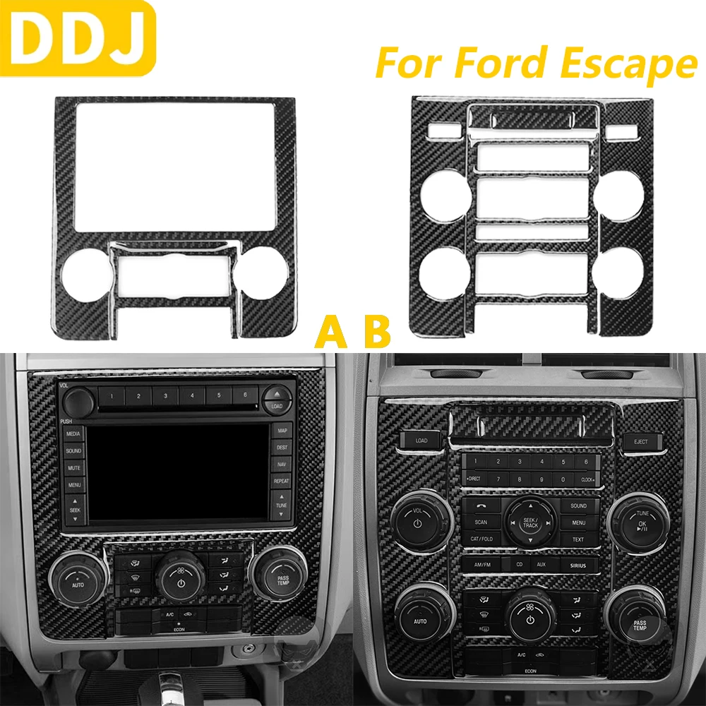 For Ford Escape 2008-2012 Carbon Fiber Central Control Navigation Radio CD DVD AC Panel Set Trim Cover Car Accessories Sticker
For Ford Escape 2008-2012 Carbon Fiber Central Control Navigation Radio CD DVD AC Panel Set Trim Cover Car Accessories Sticker