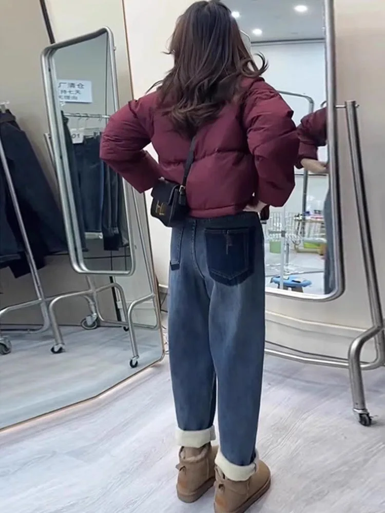 Джинсы Harlan с высокой талией Thiened Fce, женские осенние новые утягивающие брюки больших размеров, брюки Old Dad Pants
Джинсы Harlan с высокой талией Thiened Fce, женские осенние новые утягивающие брюки больших размеров, брюки Old Dad Pants