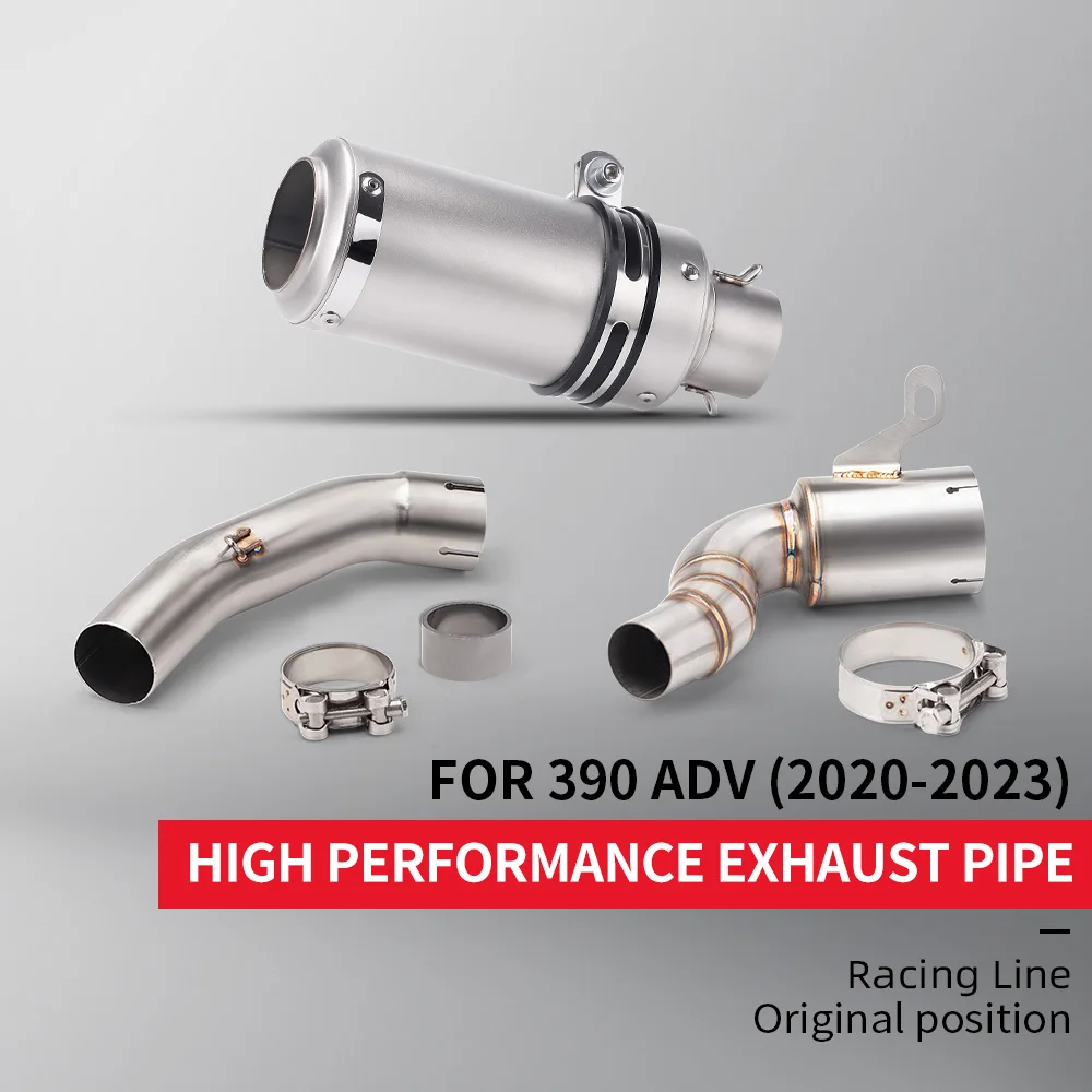 For 390 ADV DUKE 250ADV 2020 - 2023 Motorcycle Middle Link Pipe Exhaust Pipe
For 390 ADV DUKE 250ADV 2020 - 2023 Motorcycle Middle Link Pipe Exhaust Pipe