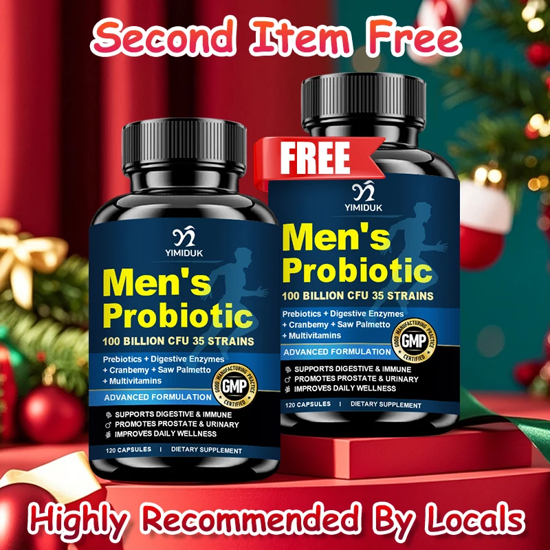 Pure Men's Probiotic Supplement, with Digestive Enzymes, for Improves Digestion, Nutrient Absorption & Overall Wellness, Non-GMO
Pure Men's Probiotic Supplement, with Digestive Enzymes, for Improves Digestion, Nutrient Absorption & Overall Wellness, Non-GMO