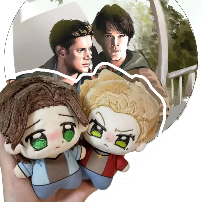 Supernatural Dean Sam Plush Doll Cotton Doll Plush Stuffed Toy Soft Collectible Merchandise Supernatural Fans Collection Gift
Supernatural Dean Sam Plush Doll Cotton Doll Plush Stuffed Toy Soft Collectible Merchandise Supernatural Fans Collection Gift