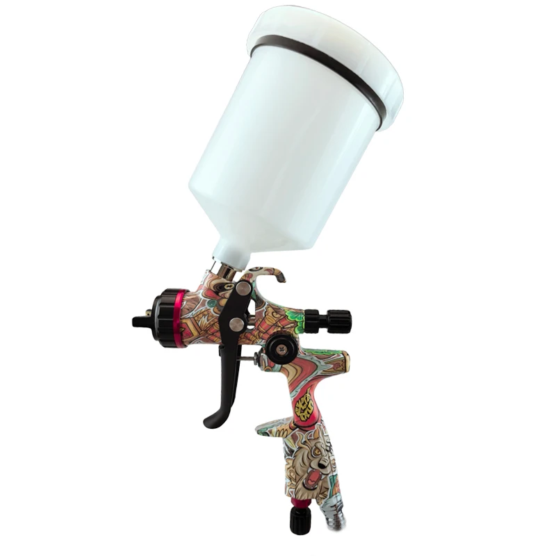 Exclusive Custom-Made HVLP High Performance 1.3mm Air Spray Gun with OEM Alloy Nozzle 600ml Cup for Automotive Painting
Exclusive Custom-Made HVLP High Performance 1.3mm Air Spray Gun with OEM Alloy Nozzle 600ml Cup for Automotive Painting
