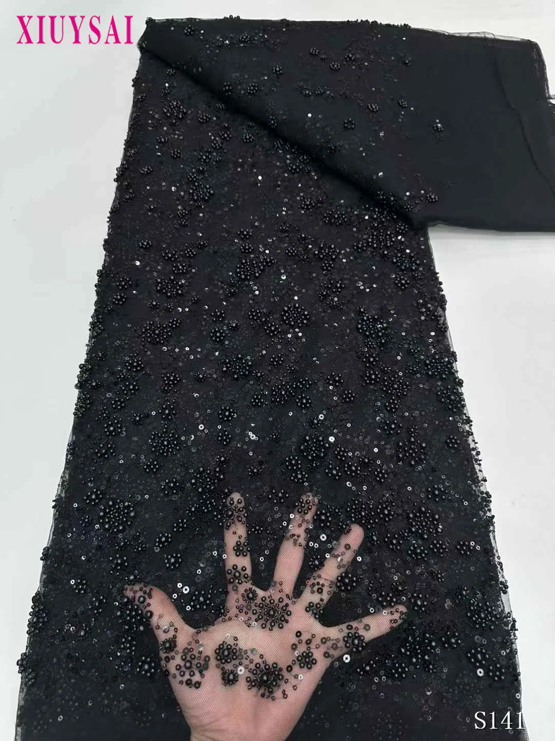 African Luxury Beaded Sequins Lace Fabric for Nigerian Wedding, Tulle Embroidered Groom, High Quality Lace
African Luxury Beaded Sequins Lace Fabric for Nigerian Wedding, Tulle Embroidered Groom, High Quality Lace
