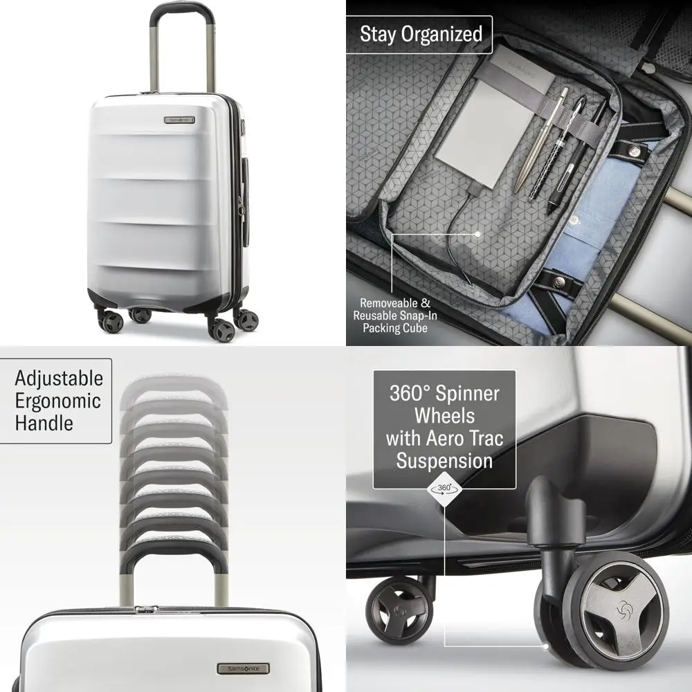 Легкая ручная кладь длиной 20 дюймов с прочной устойчивостью к ударам, 360° ° Спиннерные колеса аэротра, регулируемая функция
Легкая ручная кладь длиной 20 дюймов с прочной устойчивостью к ударам, 360° ° Спиннерные колеса аэротра, регулируемая функция