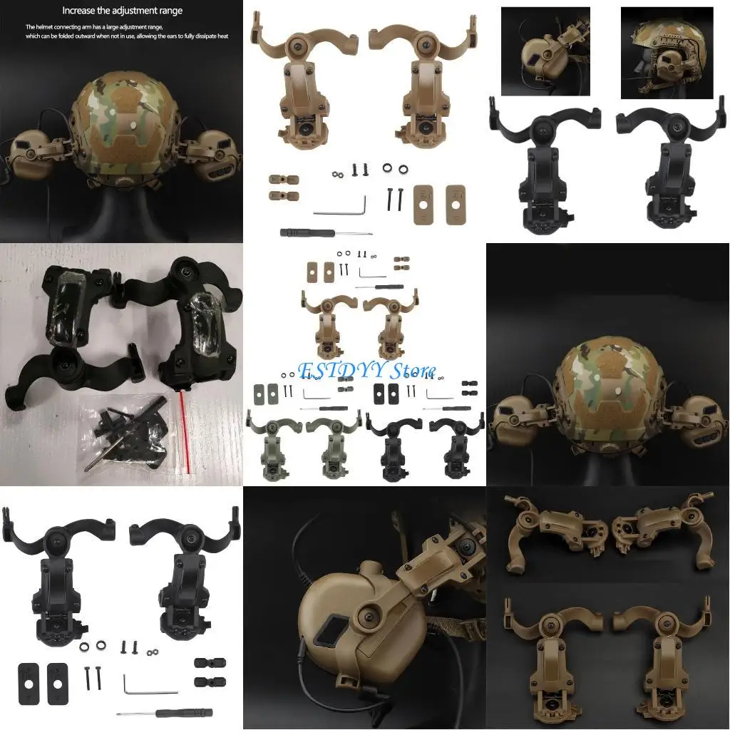 G6DE Tactically Headset Mount Helmet Rails Bracket Accessories
G6DE Tactically Headset Mount Helmet Rails Bracket Accessories