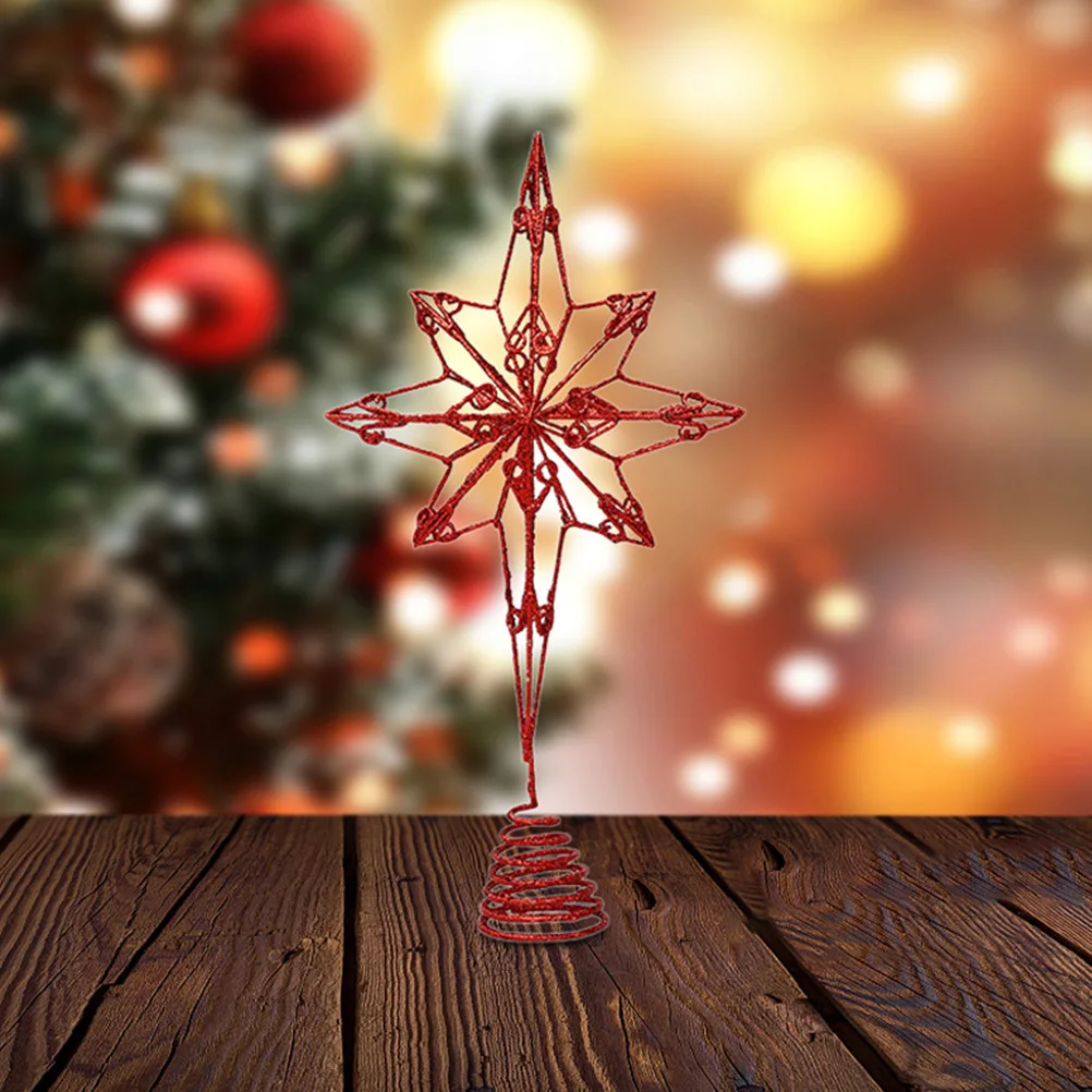 1Pcs Christmas Eight Pointed Star Tree Topper Gold Glitter Metal for Tabletop Tree Star Christmas Party Decoration 
1Pcs Christmas Eight Pointed Star Tree Topper Gold Glitter Metal for Tabletop Tree Star Christmas Party Decoration