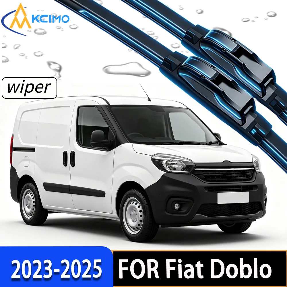 Premium Front Windshield Wiper Blades with High-Density Rubber, Perfect Direct Fit for Fiat Doblo K9 2023-2025
Premium Front Windshield Wiper Blades with High-Density Rubber, Perfect Direct Fit for Fiat Doblo K9 2023-2025