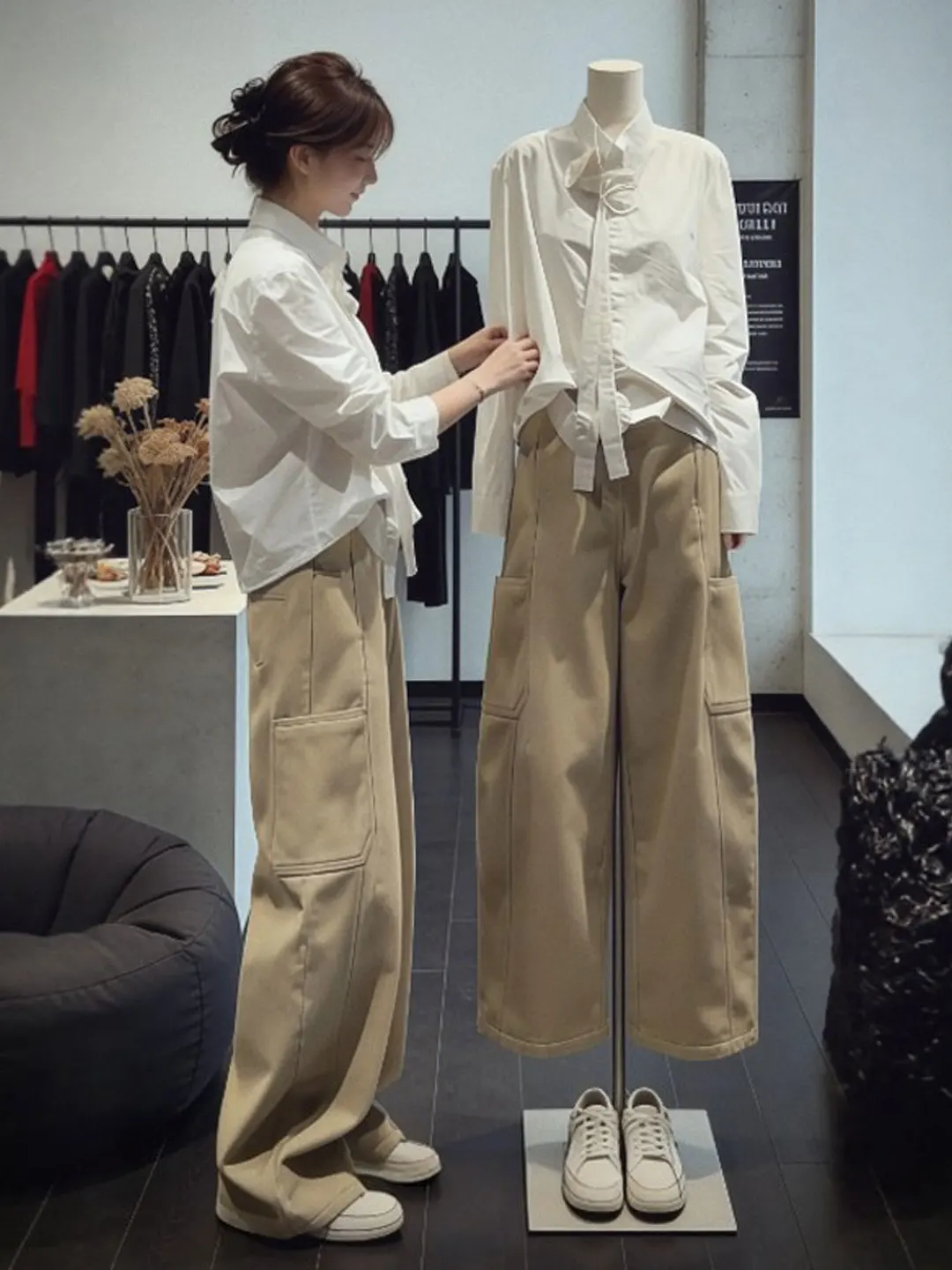 Корейская женская модная повседневная элегантная блузка с длинным рукавом, свободного кроя, красивая, уникальная, омолаживающая, Весна 2026
Корейская женская модная повседневная элегантная блузка с длинным рукавом, свободного кроя, красивая, уникальная, омолаживающая, Весна 2026