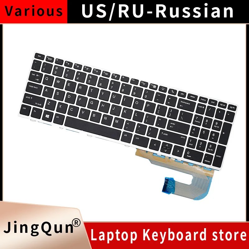 Replacement US/Russian Spanish Laptop Keyboard For HP Elitebook 850 G5 850 G6 855 G5 750 G5 G6 755 G5 zbook 15u G5 G6
Replacement US/Russian Spanish Laptop Keyboard For HP Elitebook 850 G5 850 G6 855 G5 750 G5 G6 755 G5 zbook 15u G5 G6