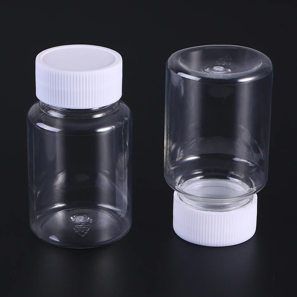 22pcs 80Ml Clear Plastic Bottles Reusable Travel Liquid Containers With Caps For Cosmetics Medicine Capsules Storage Organizer
22pcs 80Ml Clear Plastic Bottles Reusable Travel Liquid Containers With Caps For Cosmetics Medicine Capsules Storage Organizer