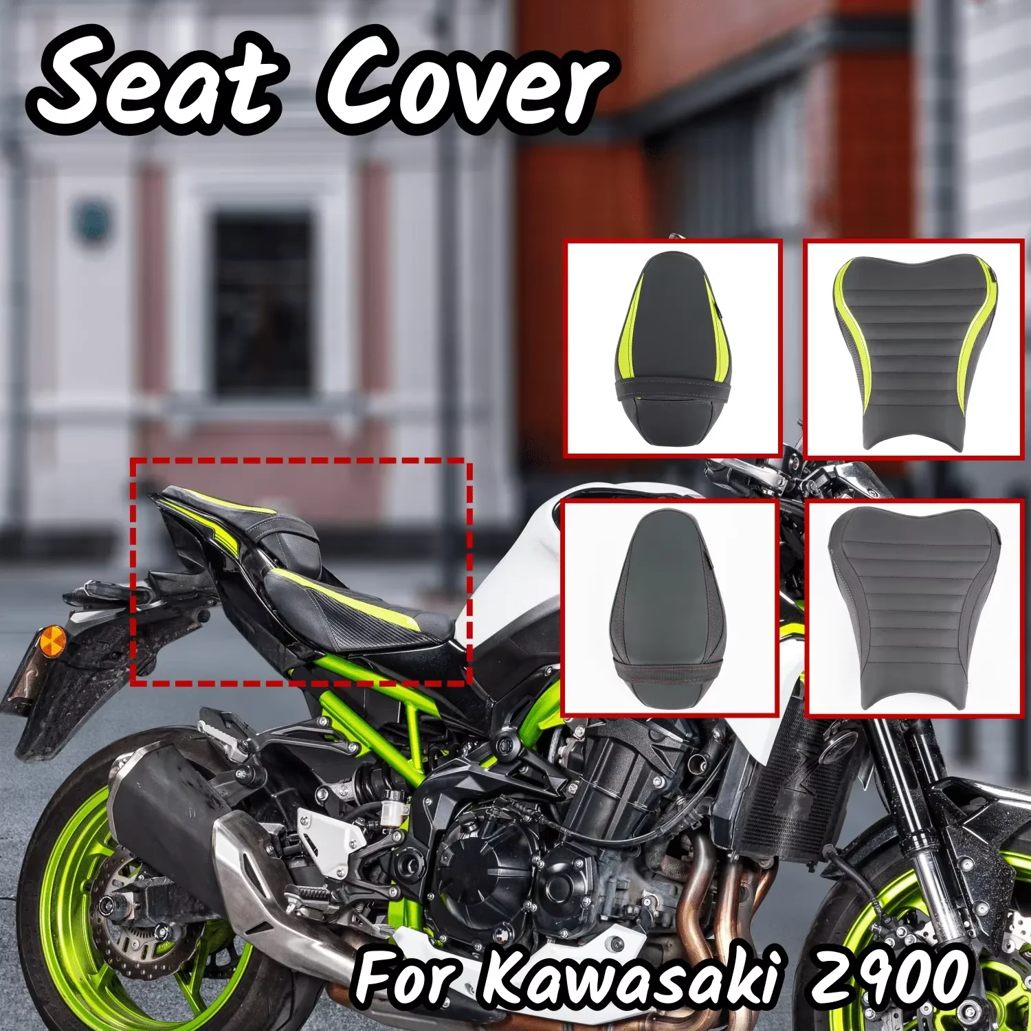Motorcycle Front Driver Seat Rear Passenger Saddle Solo Cushion Pillion Pad For Kawasaki Z900 2017-2019 2020 2021 2022 2023 2024
Motorcycle Front Driver Seat Rear Passenger Saddle Solo Cushion Pillion Pad For Kawasaki Z900 2017-2019 2020 2021 2022 2023 2024