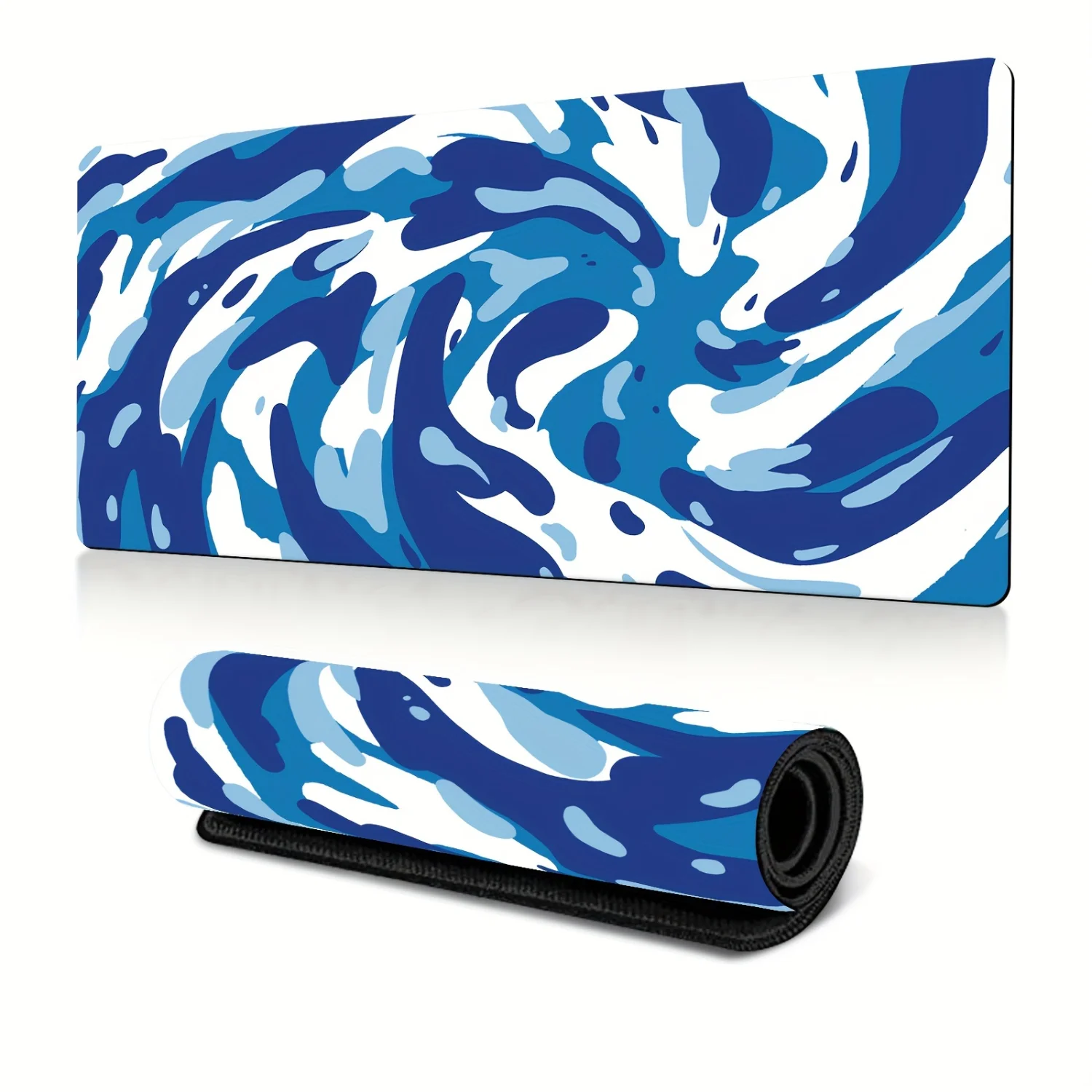 Blue large washable liquid art stitching edge desk mat, computer keyboard pad, mouse pad - Office essentials and workspace decor
Blue large washable liquid art stitching edge desk mat, computer keyboard pad, mouse pad - Office essentials and workspace decor
