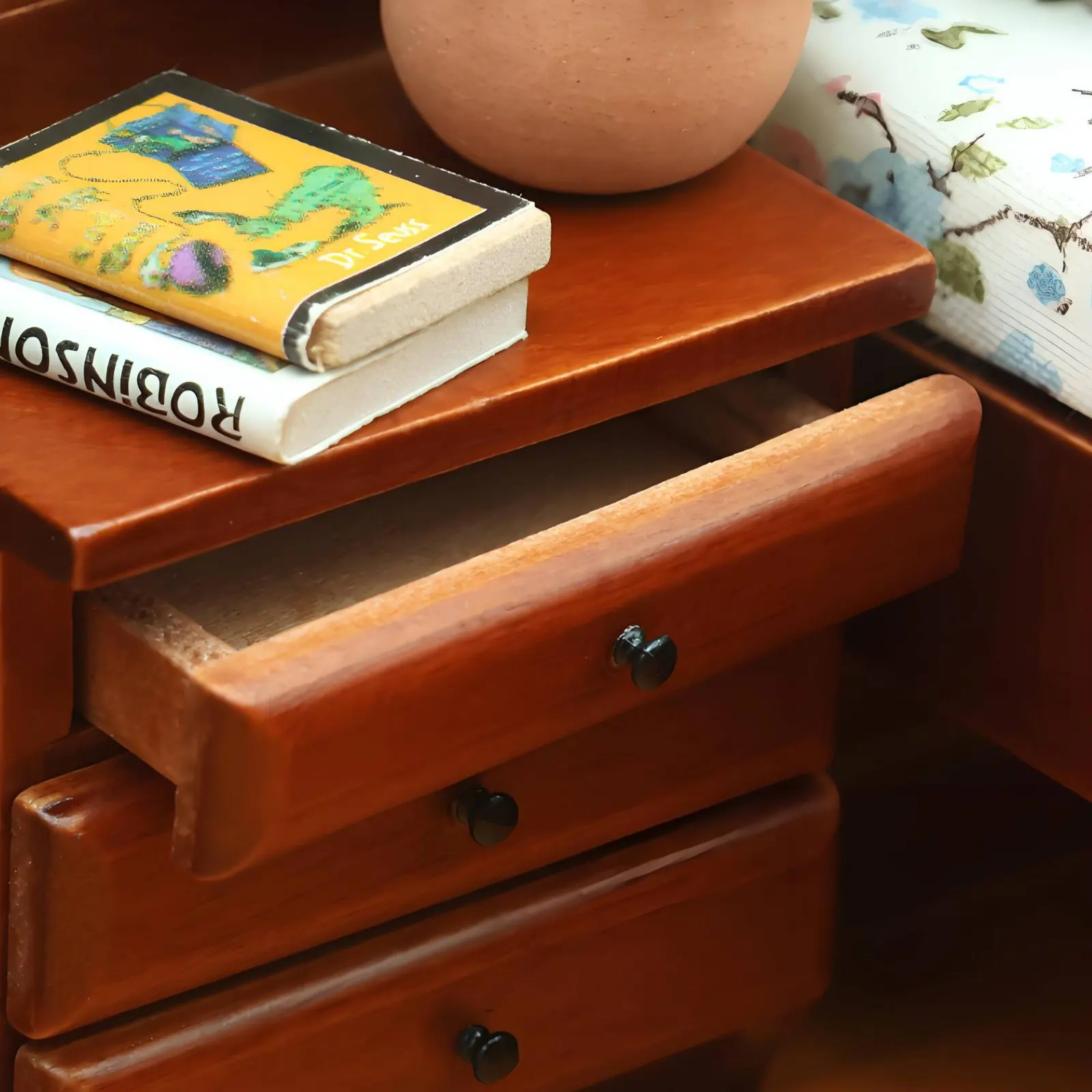 1:12 Scale Nightstand Realistic Look Dollhouse Nightstand 1:12 Scale Bedside Table Lifelike Design Wooden Dollhouse Cabinet
1:12 Scale Nightstand Realistic Look Dollhouse Nightstand 1:12 Scale Bedside Table Lifelike Design Wooden Dollhouse Cabinet