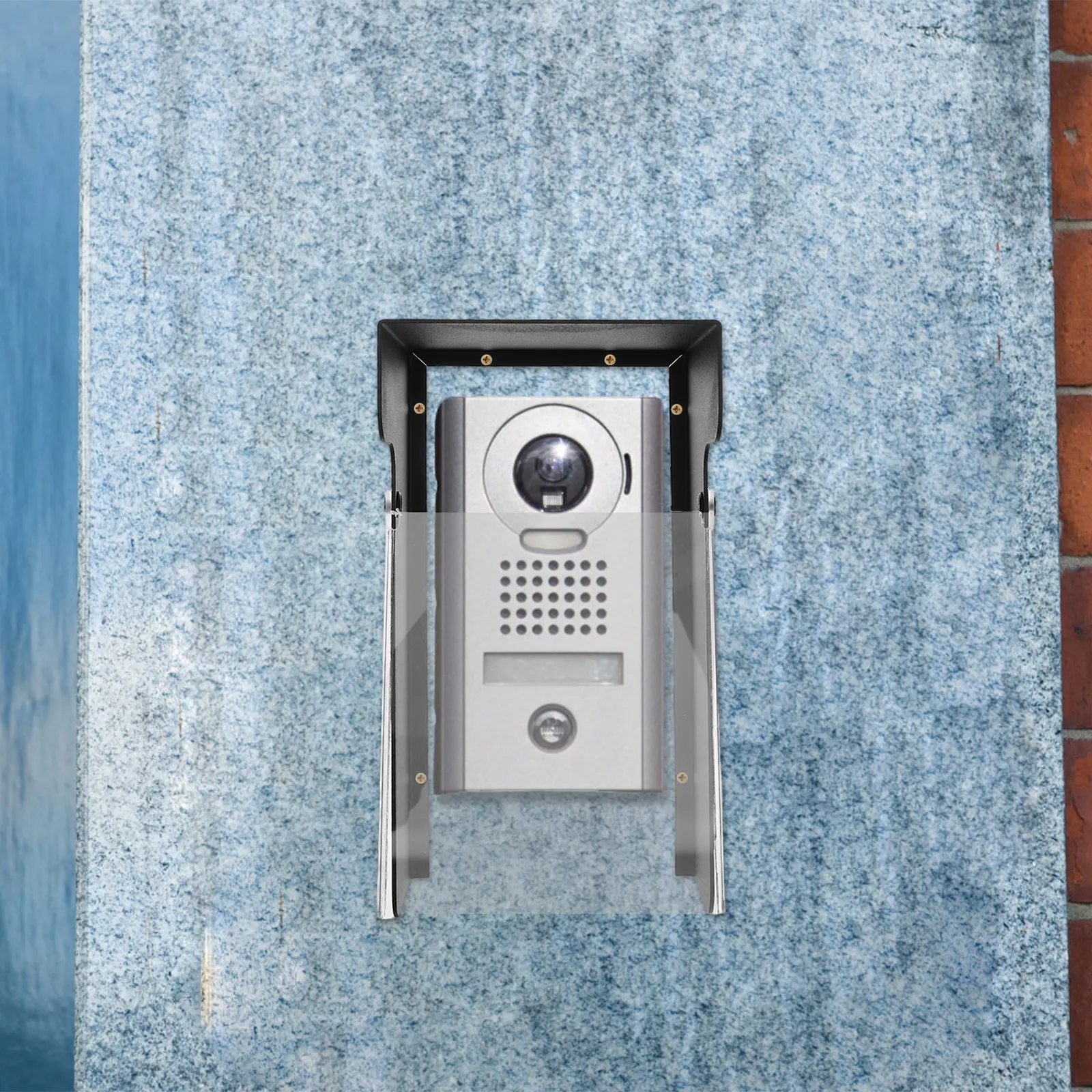 Doorbell Weatherproof Cover Outdoor Metal Protective Case 10.2x6x3.5 Rainproof Transparent Shield Sun Shade Doorbell Camera
Doorbell Weatherproof Cover Outdoor Metal Protective Case 10.2x6x3.5 Rainproof Transparent Shield Sun Shade Doorbell Camera