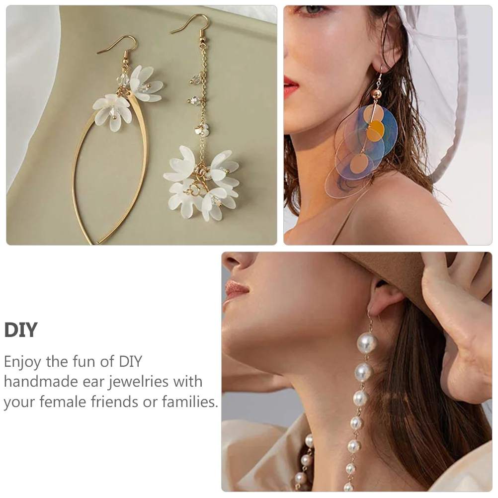 400Pcs DIY Earrings Material Set Ear Hooks and Plugs Exquisite Gift for Moms Sisters Friends Fashionable Craft
400Pcs DIY Earrings Material Set Ear Hooks and Plugs Exquisite Gift for Moms Sisters Friends Fashionable Craft