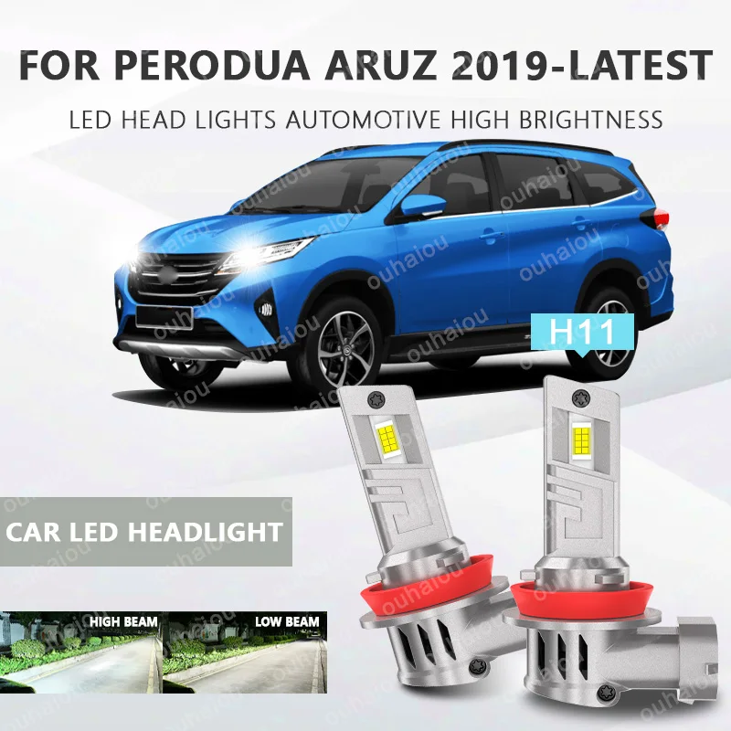 2Pcs H8 H11 LED Headlight LED Lights Head Lamp for Car LED Headlight Bulb with heat sink For Perodua Aruz 2019-latest
2Pcs H8 H11 LED Headlight LED Lights Head Lamp for Car LED Headlight Bulb with heat sink For Perodua Aruz 2019-latest