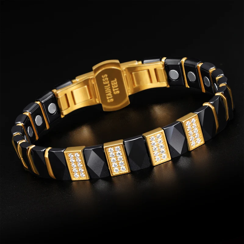 2025 high-grade magnet bracelet men's titanium steel tide brand American wind anti-radiation and anti-static bracelet
2025 high-grade magnet bracelet men's titanium steel tide brand American wind anti-radiation and anti-static bracelet