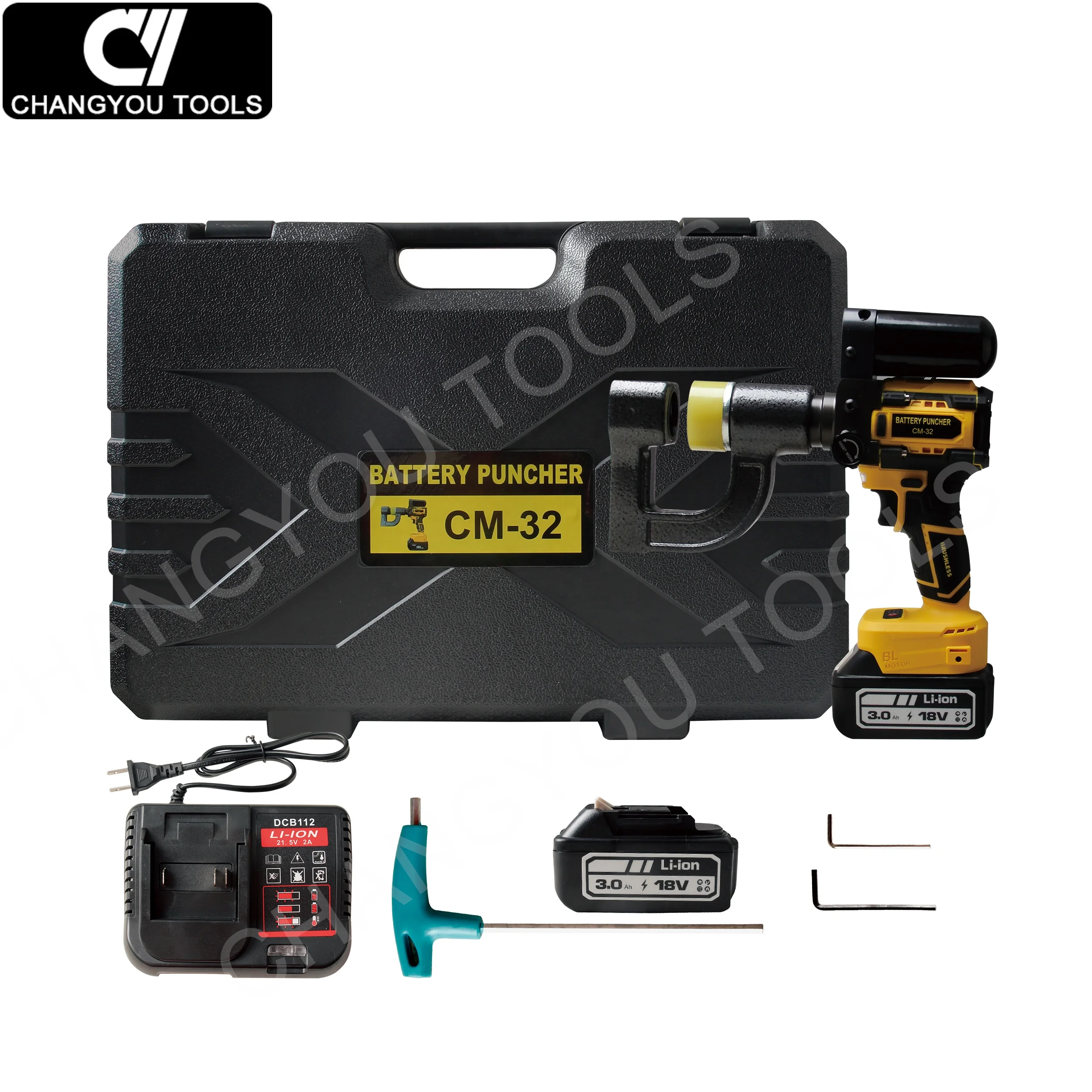 CM-32 Гидравлический дырокол из нержавеющей стали с батарейным питанием для эффективного создания отверстий
CM-32 Гидравлический дырокол из нержавеющей стали с батарейным питанием для эффективного создания отверстий